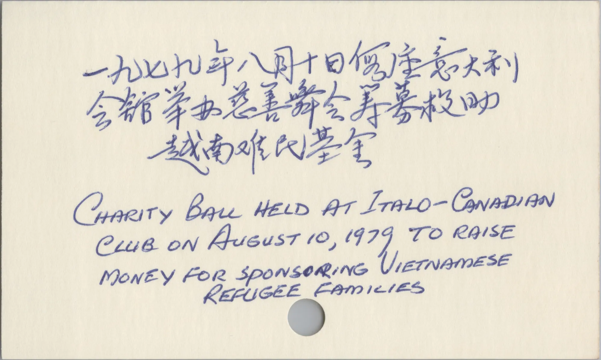 1979 August Charity Ball