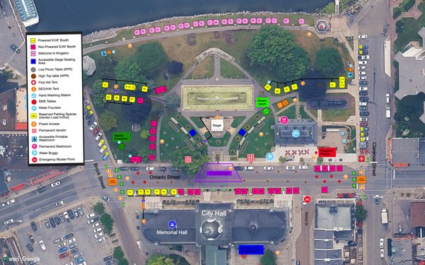 Confederation Park Map