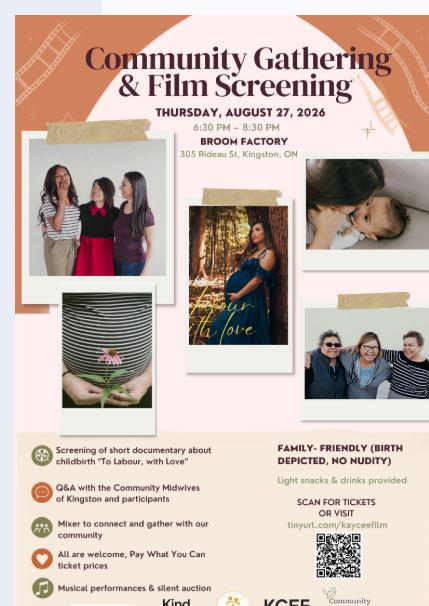Community Gathering and Film Screening poster